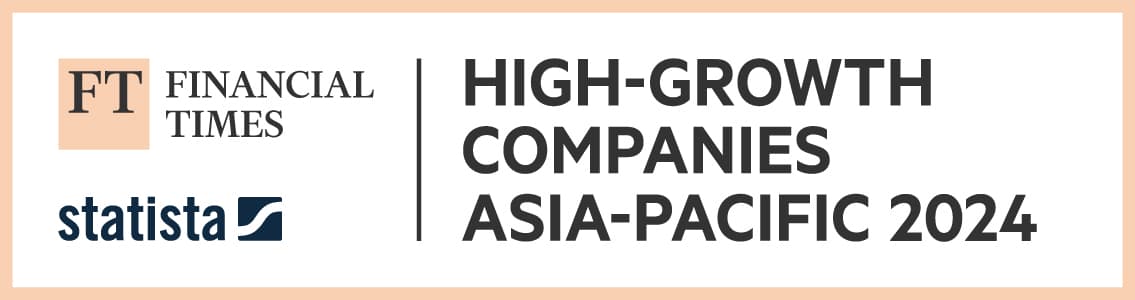 Financial Times Fast 500 APAC Award Winner Logo