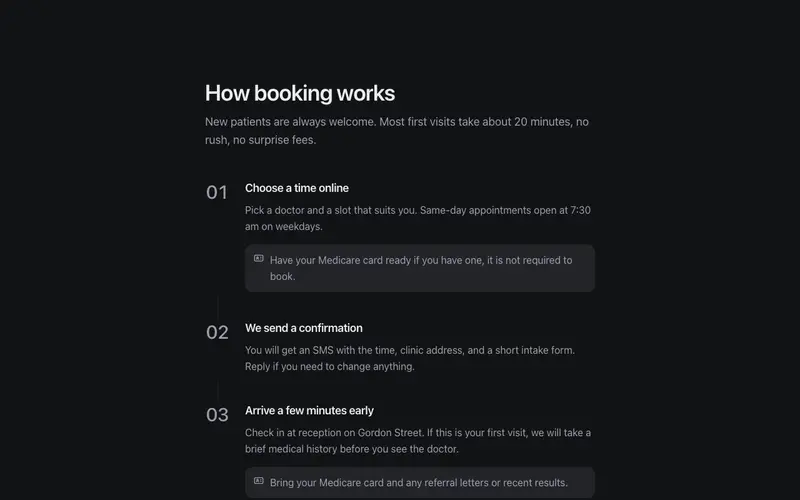 How Booking Works preview