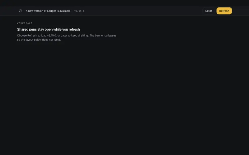 Update Prompt Banner preview