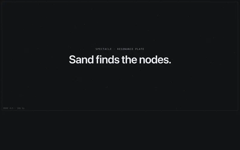 Chladni Sand preview