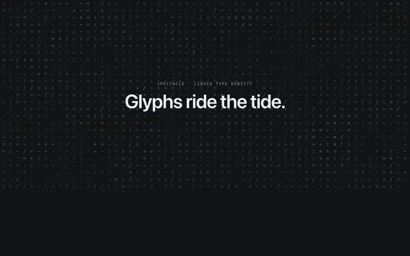 Glyph Tide preview