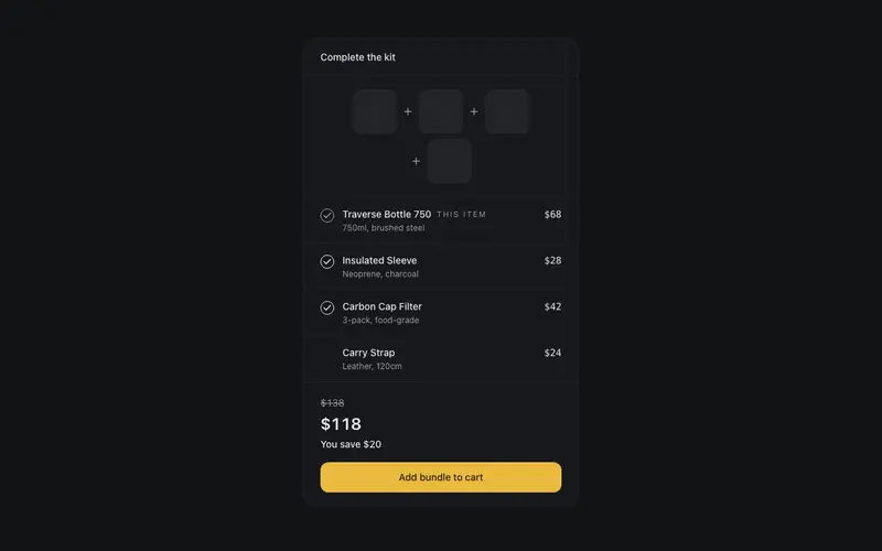 Ecommerce preview