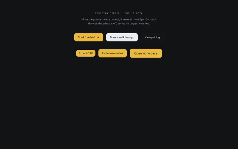 Magnetic Button preview