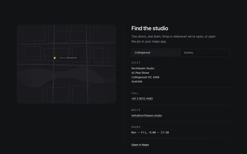 Contact Split Map preview