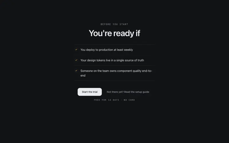 Checklist Close CTA preview
