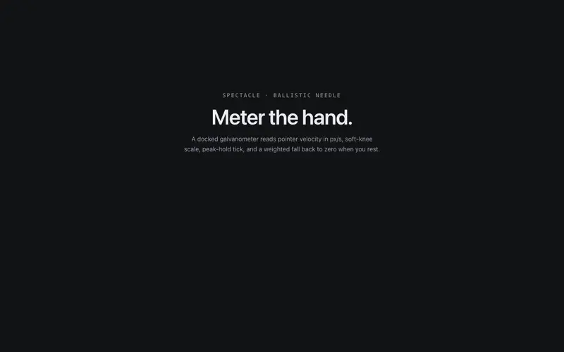 Pointer Galvanometer preview