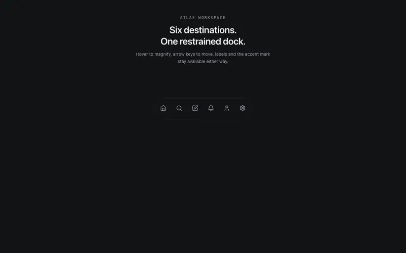 Dock Tray preview