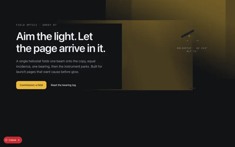 Heliostat Hero preview