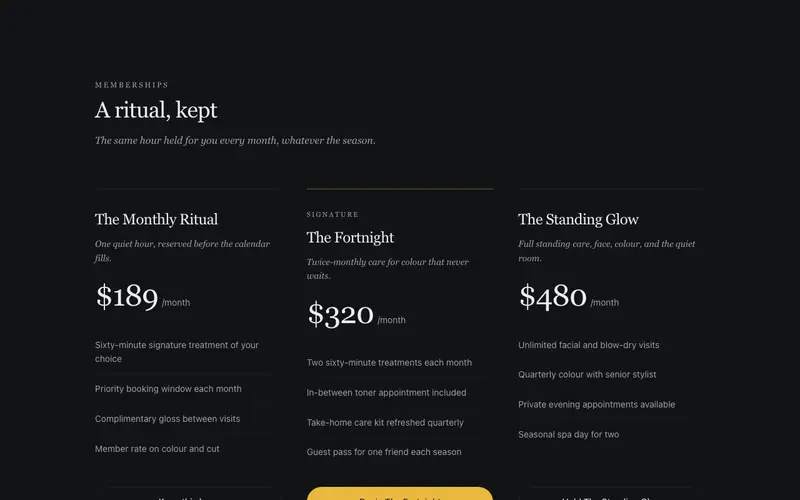 Membership Glow preview