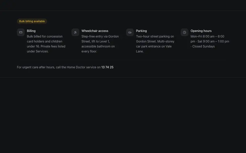Patient Info Bar preview