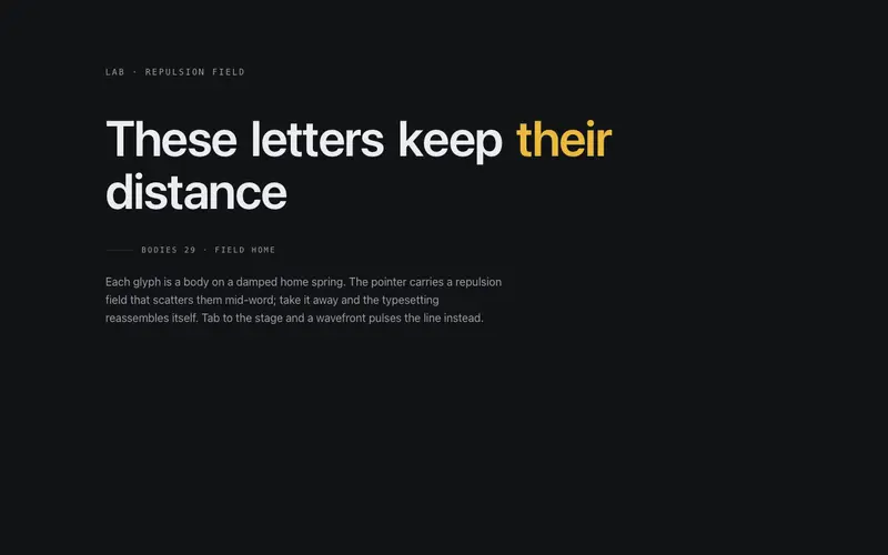 Physics Type preview