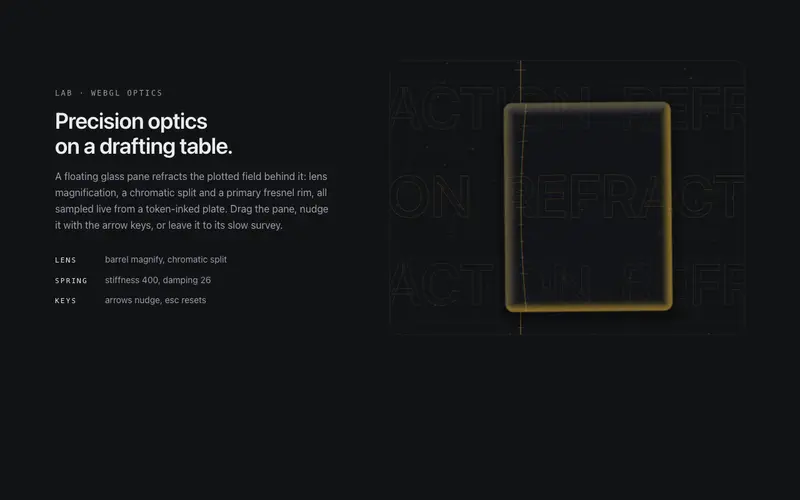 Refraction Pane preview