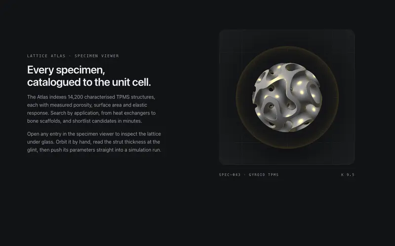 Specimen Orb preview