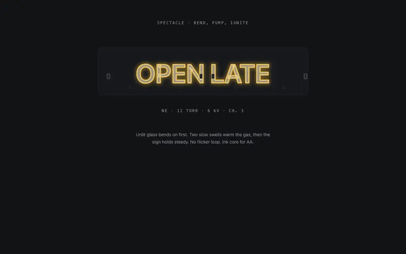 Neon Bend preview