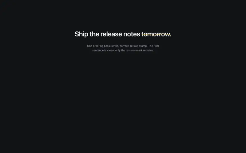 Redline Proof preview