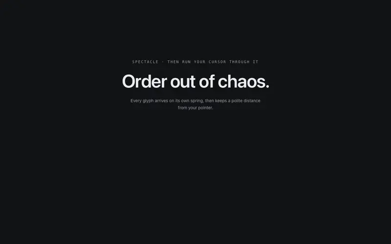 Scatter Assemble Text preview