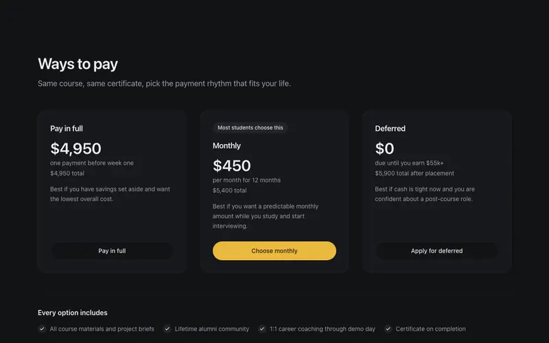 Tuition Payment Options preview